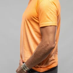 Marco Crew In Orange -Dune Shop georg roth gr cotton tee in orange mens shirts t shirts axels vail 37615629041898