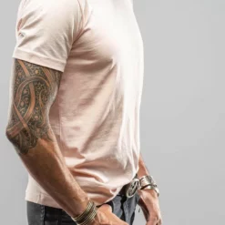 Pismo Cotton Tee In Pink -Dune Shop georg roth gr cotton tee in pink mens shirts t shirts axels vail 29018147913917