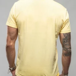 Marco Crew In Yellow 6 Marco Crew In Yellow -Dune Shop georg roth gr cotton tee in yellow mens shirts t shirts axels vail 37615623340266