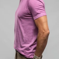 Siena Cotton V Neck In Plum -Dune Shop georg roth gr cotton v neck in plum mens shirts t shirts axels vail 37615628746986