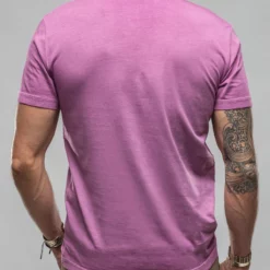 Siena Cotton V Neck In Plum -Dune Shop georg roth gr cotton v neck in plum mens shirts t shirts axels vail 37615628812522