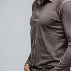 Newport Cotton Polo In Basalt -Dune Shop georg roth newport cotton polo in basalt mens shirts polos axels vail 39255172710634