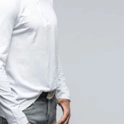 Newport Cotton Polo In White -Dune Shop georg roth newport cotton polo in white mens shirts polos axels vail 39255166877930