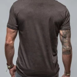 Pismo Cotton Tee In Basalt -Dune Shop georg roth pismo cotton tee in basalt mens shirts t shirts axels vail 38114804039914