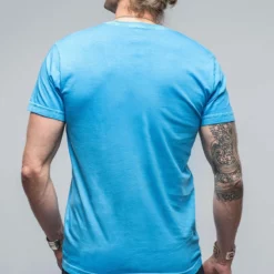 Pismo Cotton Tee In Blue Lagoon 7 Pismo Cotton Tee In Blue Lagoon -Dune Shop georg roth pismo cotton tee in blue lagoon mens shirts t shirts axels vail 39152557457642