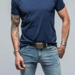 Pismo Cotton Tee In Indigo