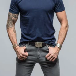 Siena Cotton V Neck In Indigo