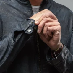 Aldo Moto In Dark Navy -Dune Shop gimo s aldo moto in dark navy mens outerwear leather axels vail 29816354570429