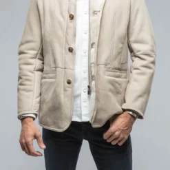 Antonio Shearling Jacket In Light Sand 9 Antonio Shearling Jacket In Light Sand -Dune Shop gimo s antonio shearling jacket in light sand mens outerwear shearling axels vail 38620534898922