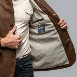 Cervinia Mid-Weight Jacket -Dune Shop gimo s cervinia mid weight jacket mens outerwear leather axels vail 38114699739370