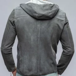 Donnarumma Suede Jacket In Charcoal 9 Donnarumma Suede Jacket In Charcoal -Dune Shop gimo s donnarumma suede jacket in charcoal mens outerwear leather axels vail 38255946629354