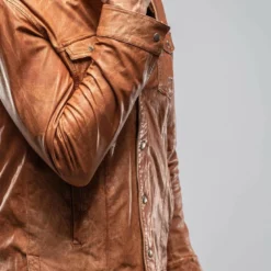 Enna 12 Month Washed Shirt Jacket In Brick -Dune Shop gimo s enna 12 month washed shirt jacket in brick mens outerwear leather axels vail 28560781410493