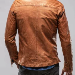 Enna 12 Month Washed Shirt Jacket In Brick -Dune Shop gimo s enna 12 month washed shirt jacket in brick mens outerwear leather axels vail 29827934224573