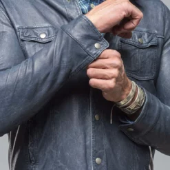 Enna 12 Month Washed Shirt Jacket In Navy 10 Enna 12 Month Washed Shirt Jacket In Navy -Dune Shop gimo s enna 12 month washed shirt jacket in navy mens outerwear leather axels vail 38486286139626