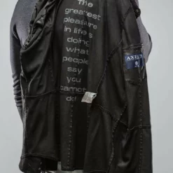 Este Suede Snap Shirt In Black -Dune Shop gimo s este suede snap shirt in black mens outerwear leather axels vail 29911523360957