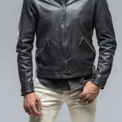 Floridi James Dean Jacket In Dark Navy