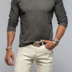 Kayo L/S Crew In Charcoal