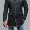 Leon Knitted Jacket In Navy