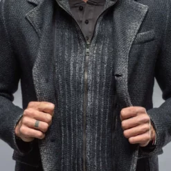 Leon Knitted Jacket In Navy 10 Leon Knitted Jacket In Navy -Dune Shop gimo s leon knitted jacket in navy mens outerwear cloth axels vail 38340213342442