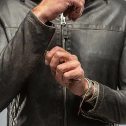 Leopardi Moto Hoodie In Black -Dune Shop gimo s leopardi moto hoodie in black mens outerwear leather axels vail 30106176782525