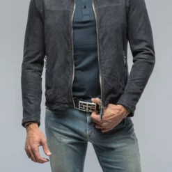 Leopardi Moto Hoodie In Blue Charcoal 10 Leopardi Moto Hoodie In Blue Charcoal -Dune Shop gimo s leopardi moto hoodie in blue charcoal mens outerwear leather axels vail 38620504391914