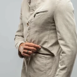 Lyndhurst Garment Dyed Canvas In Off White -Dune Shop gimo s lyndhurst garment dyed canvas in off white mens outerwear cloth axels vail 29714871386301