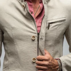 Lyndhurst Garment Dyed Canvas In Off White -Dune Shop gimo s lyndhurst garment dyed canvas in off white mens outerwear cloth axels vail 29812019986621