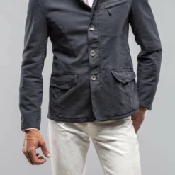 Lyndhurst Lightweight Jacket In Navy