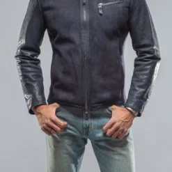 Recontato Shearling Moto Jacket -Dune Shop gimo s recontato shearling moto jacket mens outerwear shearling axels vail 28206516764861