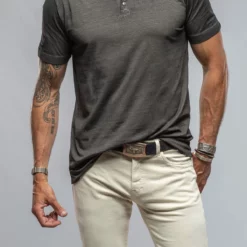 Soho Polo In Charcoal