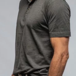 Soho Polo In Charcoal -Dune Shop gimo s soho polo in charcoal mens shirts polos axels vail 37429437071594