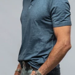 Soho Polo In Midnight Blue -Dune Shop gimo s soho polo in midnight blue mens shirts polos axels vail 37429483110634