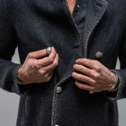 St. Christoff Wool Jacket In Navy 10 St. Christoff Wool Jacket In Navy -Dune Shop gimo s st christoff wool jacket in navy mens outerwear cloth axels vail 30892480004285