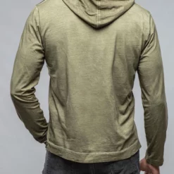 Ventura Hooded Tee In Moss -Dune Shop gimo s ventura hooded tee in moss mens shirts t shirts axels vail 37429803516138