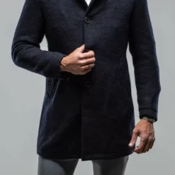 Winston Shearling Trim Coat