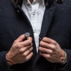 Winston Shearling Trim Coat -Dune Shop gimo s winston shearling trim coat mens outerwear cloth axels vail 30677726658749