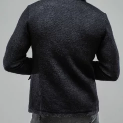 Wren Wool Coat W/ Zipper In Navy -Dune Shop gimo s wren wool coat w zipper in navy mens outerwear cloth axels vail 38512922722538