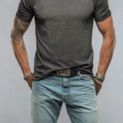 York Crew Neck In Charcoal