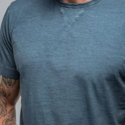 York Crew Neck In Midnight Blue -Dune Shop gimo s york crew neck in midnight blue mens shirts t shirts axels vail 37429421277418