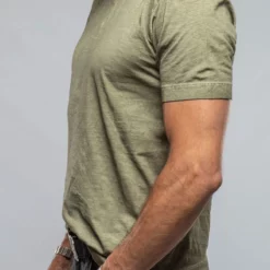 York Crew Neck In Moss -Dune Shop gimo s york crew neck in moss mens shirts t shirts axels vail 37429886058730