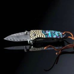 Abalone Shell Folding 2" Blade