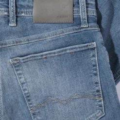 Arne Pipe Lighter Denim W/Heavy Wear -Dune Shop mac jeans arne pipe lighter denim w heavy wear mens pants 5 pocket axels vail 29876005994685 2