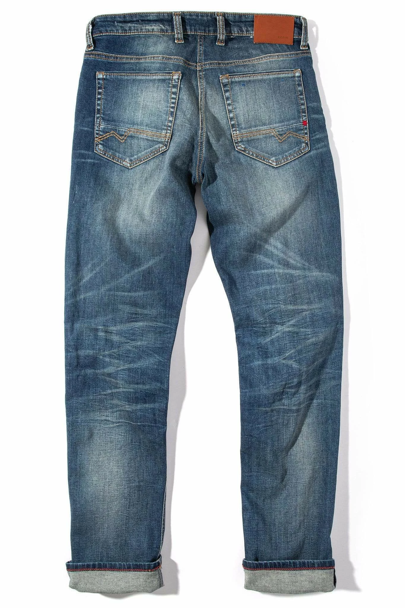 MAC Arne Pipe Jeans In Original Blue Extreme Wash 2 MAC Arne Pipe Jeans In Original Blue Extreme Wash - Image 2