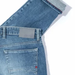 MAC Arne Pipe Jeans In Mid Blue Japanese Vintage Wash 7 MAC Arne Pipe Jeans In Mid Blue Japanese Vintage Wash -Dune Shop mac jeans mac arne pipe jeans in mid blue japanese vintage wash mens pants 5 pocket axels vail 38447315943658 1