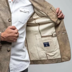 Meindl Bexley Suede Sport Coat -Dune Shop meindl bexley suede sport coat mens outerwear leather axels vail 30527825510589