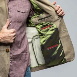 Meindl Kensington Jacket In Old Grey -Dune Shop meindl kensington jacket in old grey mens outerwear leather axels vail 38835293716714