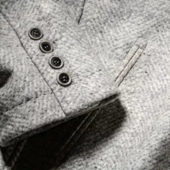 Tasman Topcoat With Snakeskin Trim -Dune Shop robert comstock tasman top coat with snakeskin trim mens outerwear cloth axels vail 38143847104746