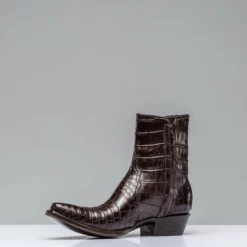 Chocolate Crocodile Zorro -Dune Shop stallion boots chocolate crocodile zorro mens cowboy boots axels vail 28793973997757