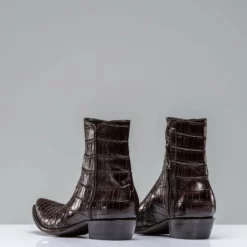 Chocolate Crocodile Zorro -Dune Shop stallion boots chocolate crocodile zorro mens cowboy boots axels vail 29915864170685