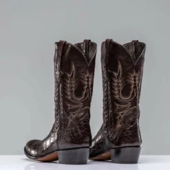Crocodile Belly Cowboy Boot -Dune Shop stallion boots crocodile belly boot mens cowboy boots axels vail 28793824477373